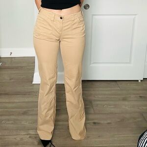 LONDONJEAN Tan Women's Pants